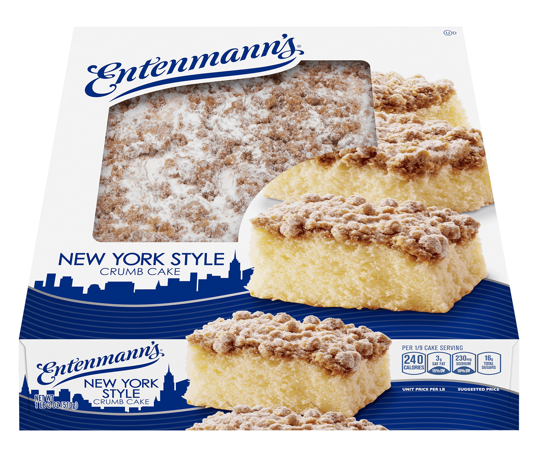 Entenmann’s New York Style Crumb Cake