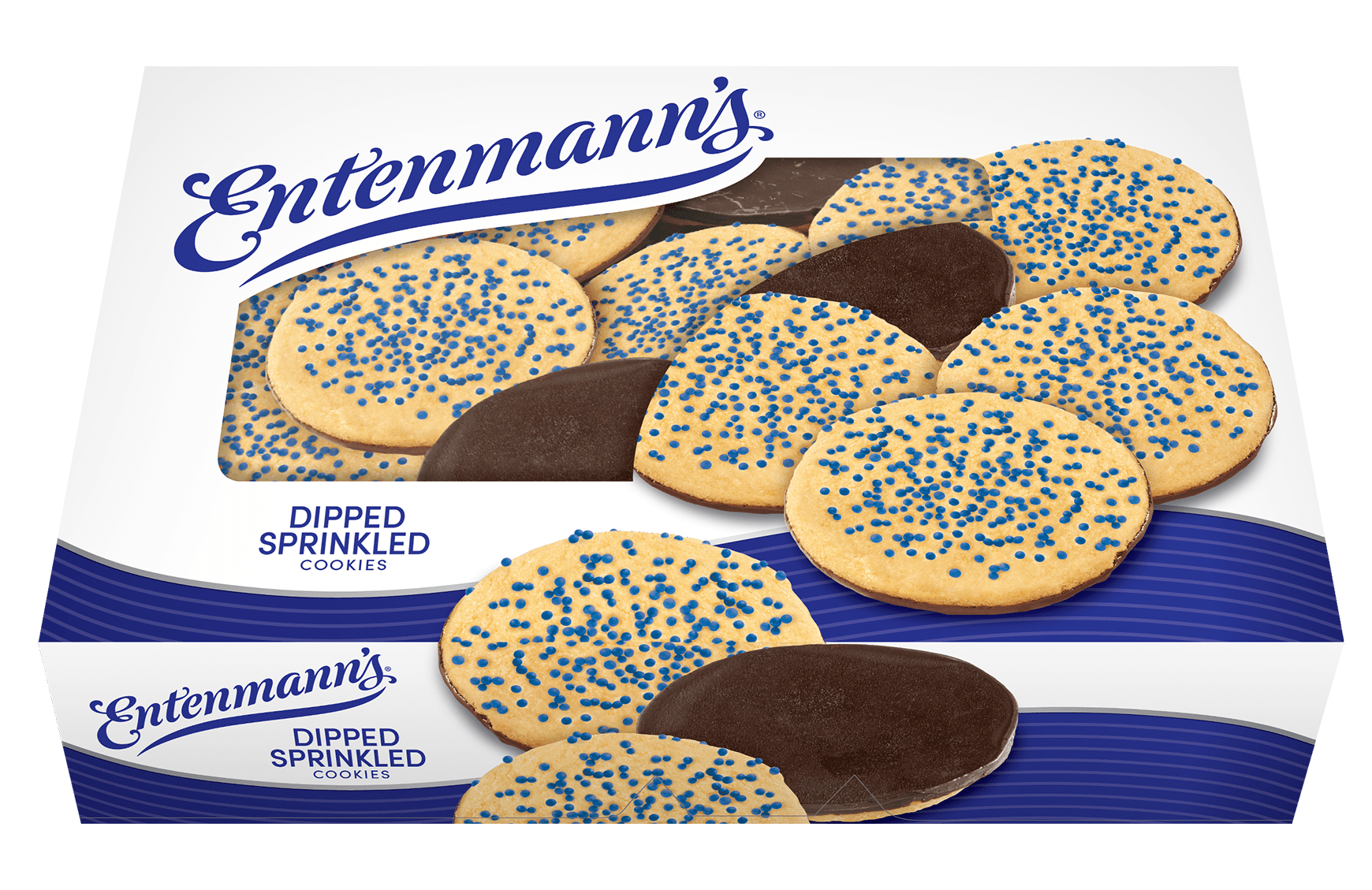 Entenmann's Gourmet Dipped and Sprinkled Cookies