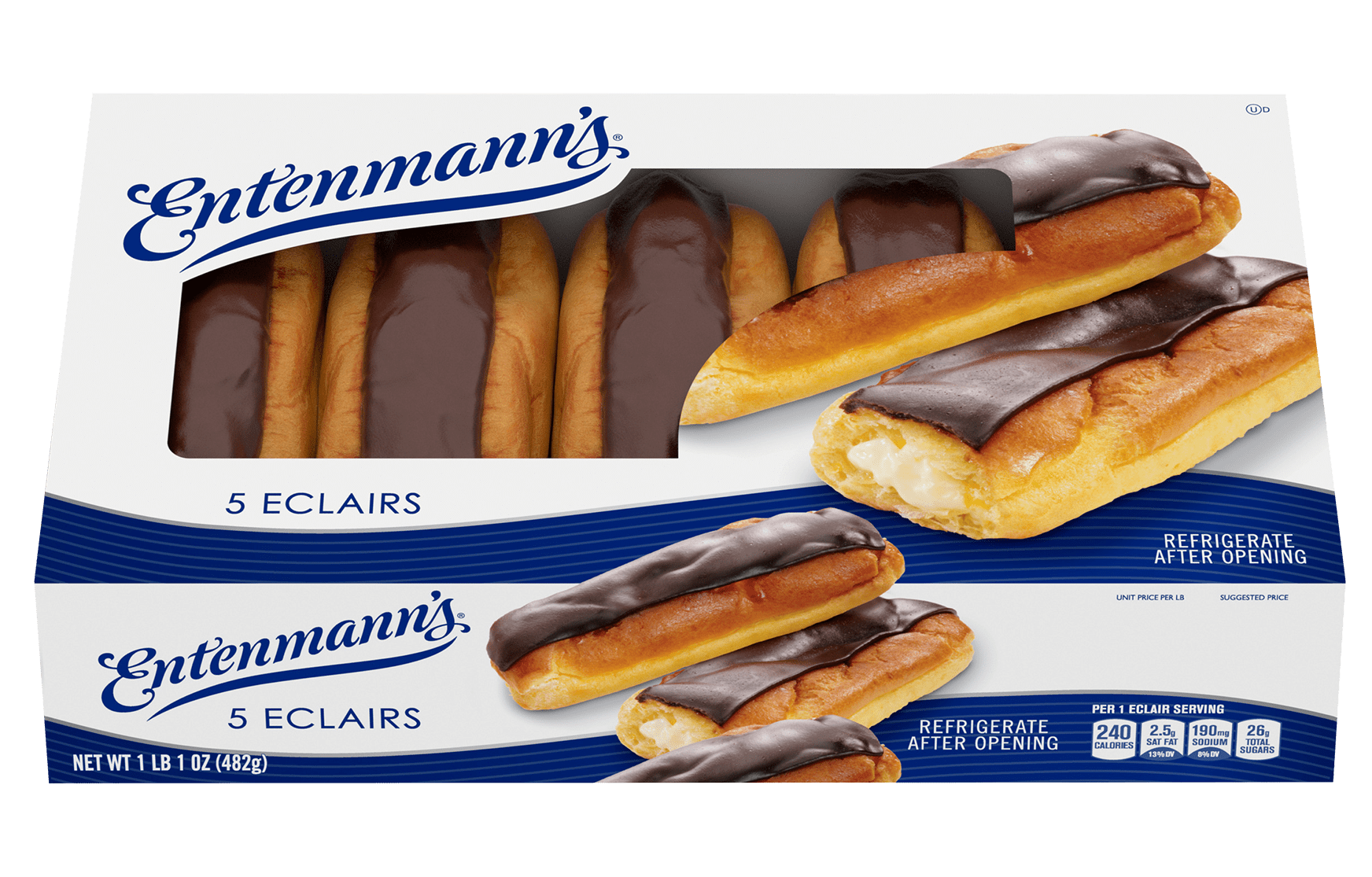 Entenmann’s Chocolate Eclairs