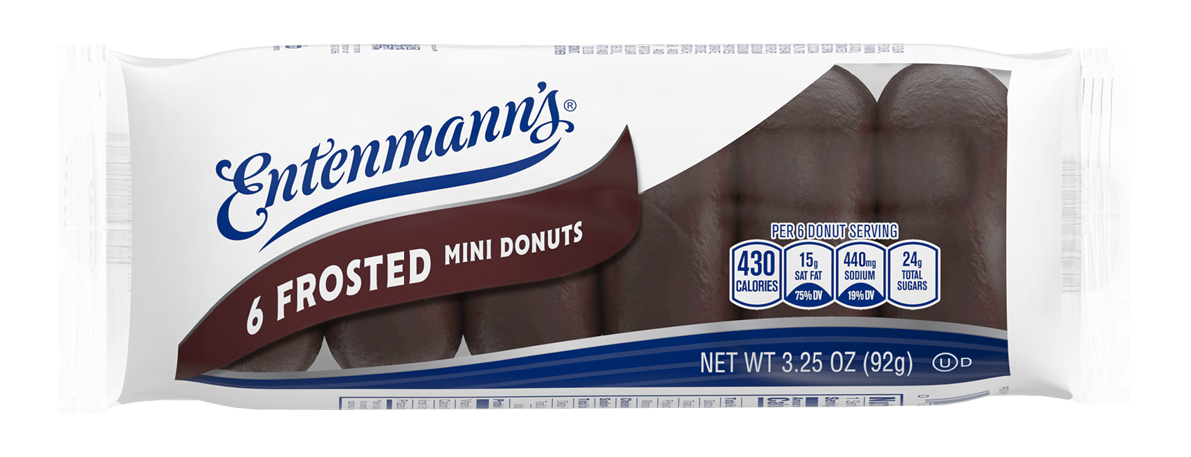 Entenmann's Frosted Mini Donuts, 6 Count