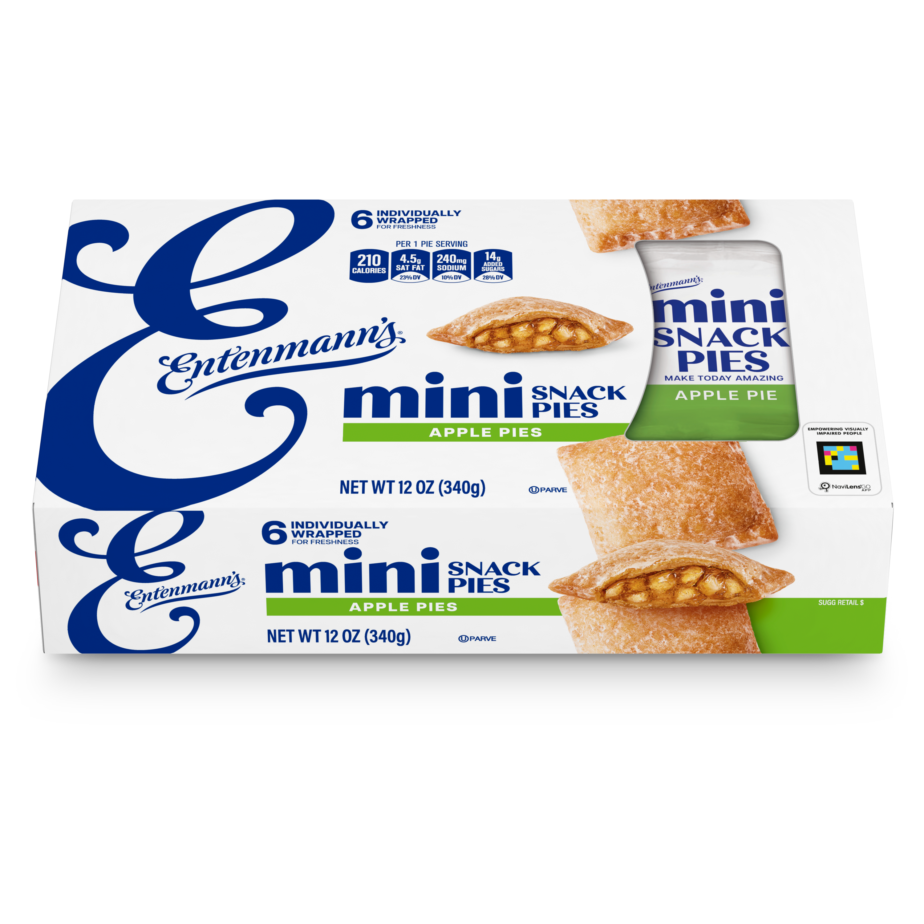 Entenmann's Mini Apple Snack Pies 6pk