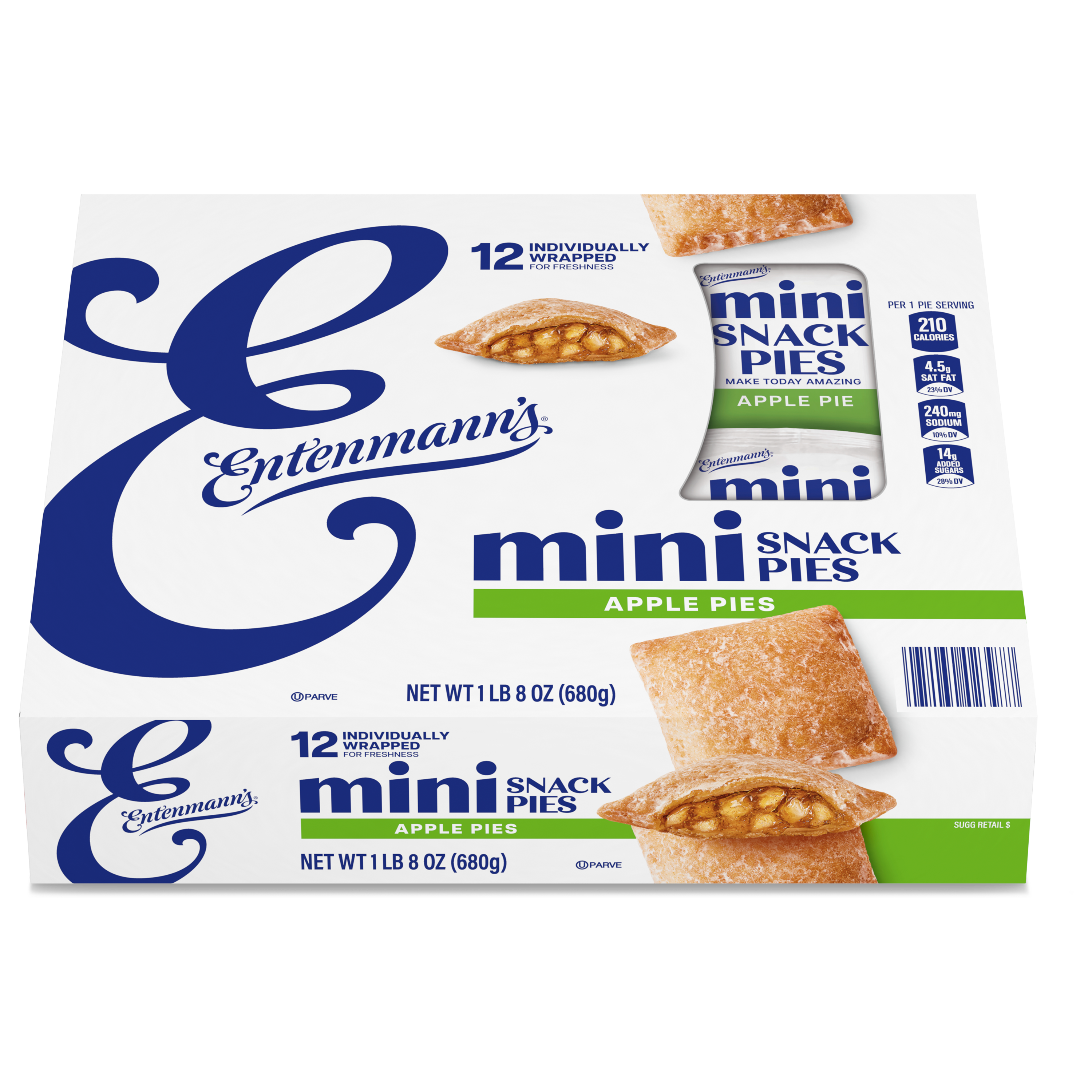 Entenmann's Mini Apple Snack Pies 12pk