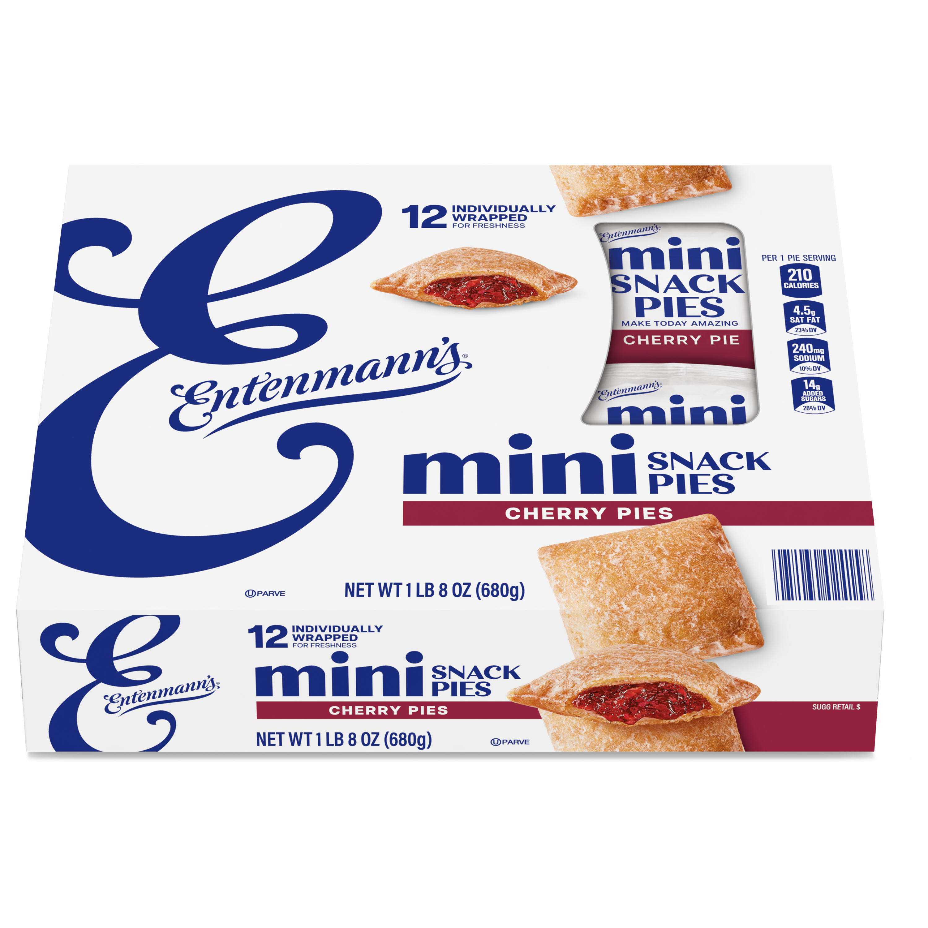 Entenmann's Mini Cherry Snack Pies 12pk