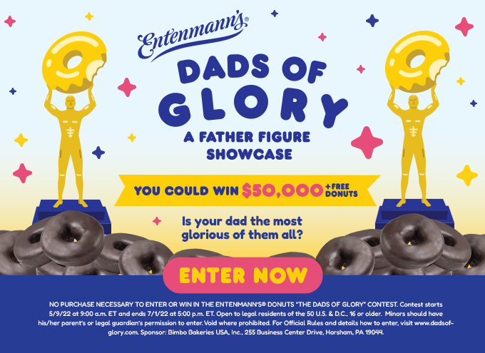 Dads of Glory. A Father Figure Showcase. Enter Now