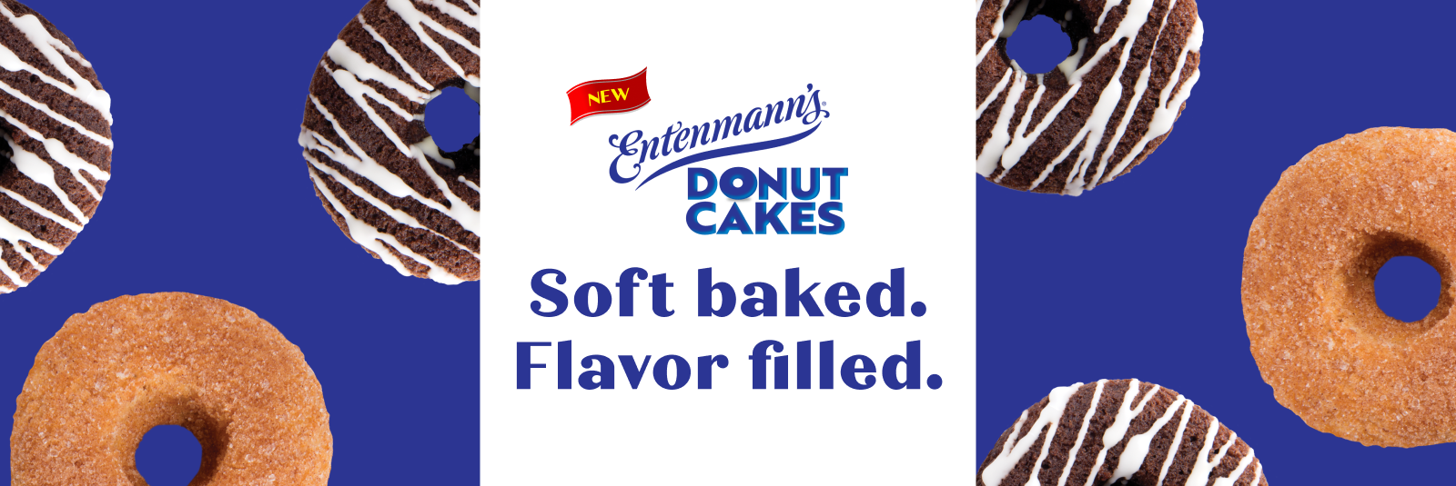 Entenmann's Donut cake soft baked flavor filled