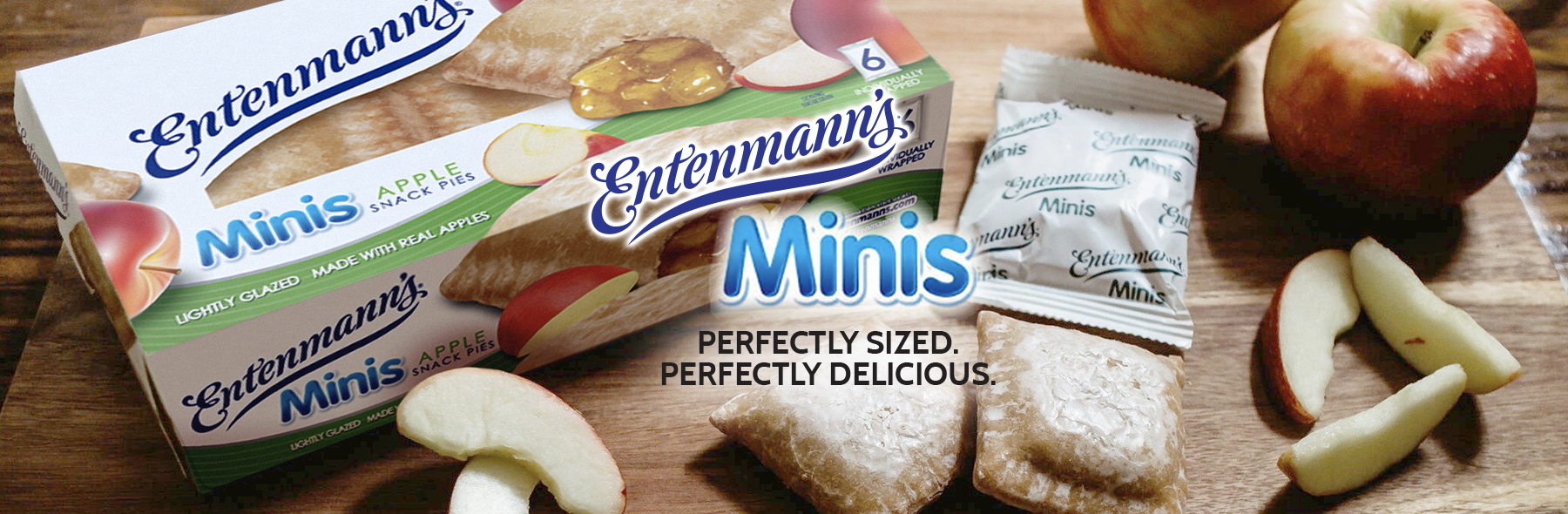 Entenmann's® Minis Perfectly Sized. Perfectly Delicious.