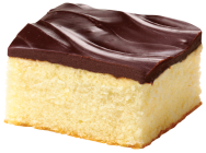Fudge Iced Golden Cake