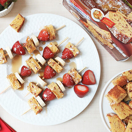 French Toast Kebab