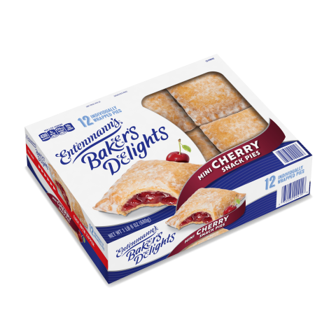 Baker's Delights Mini Cherry Snack Pies Club Pack package